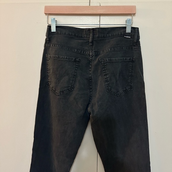 MOTHER The Insider Crop Step Fray Jeans In So Far Gone - Picture 7 of 12
